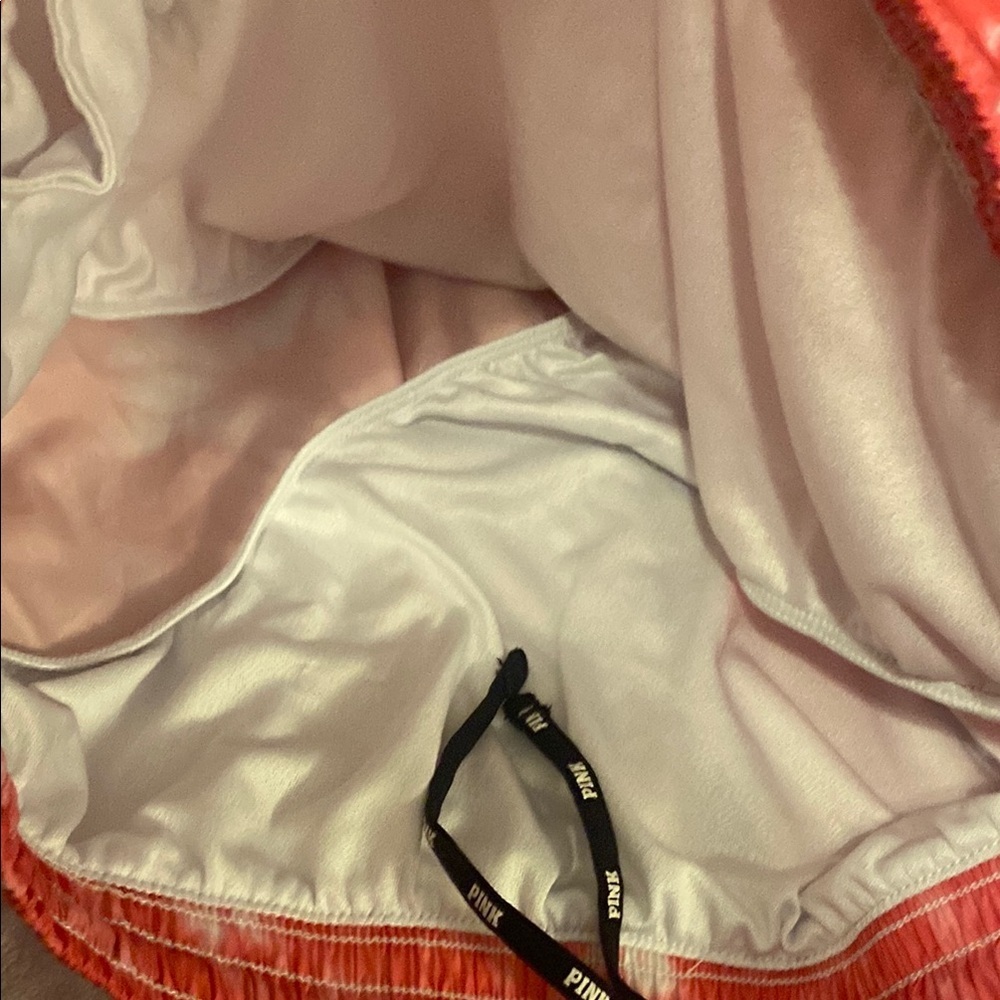 VS PINK VINTAGE Y2K ACTIVE SHORTS TIE DYE SILVER BLING LOGO - Picture 9 of 11